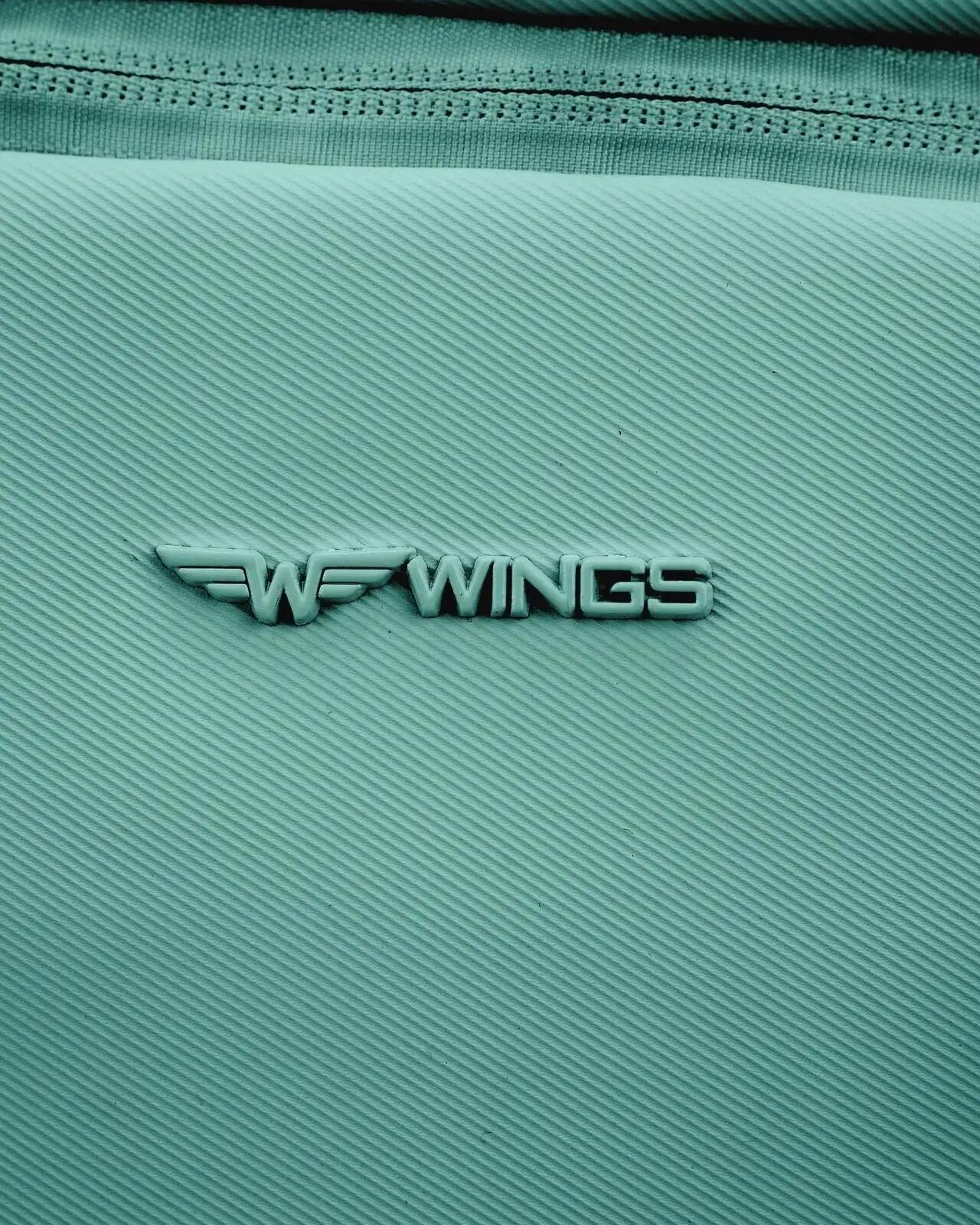 WINGS CBP003 handbagagerugzak met laptopvak voor werk en reizen TEAL 9/10