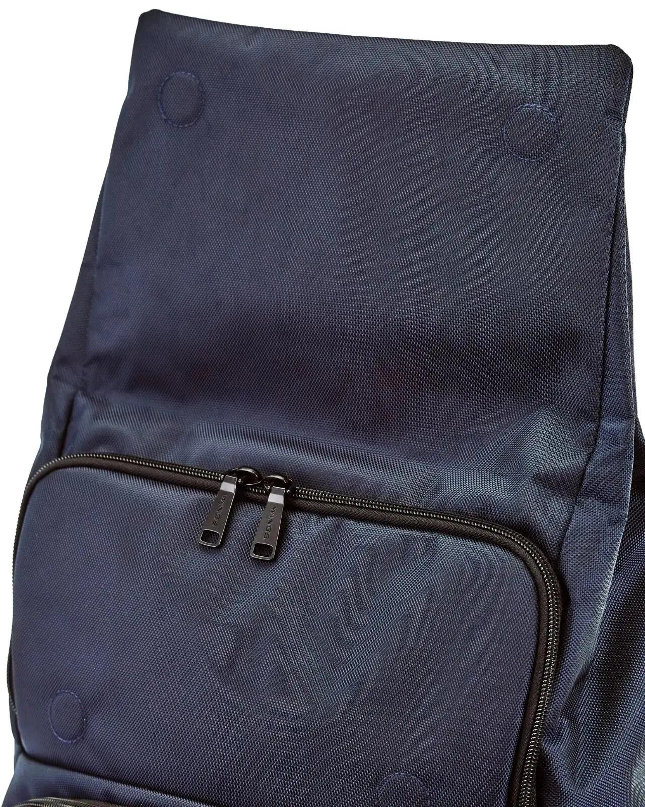 BRANT WINGS herenrugzak voor 17 inch laptop, reisrugzak 22L DARK BLUE 10/10