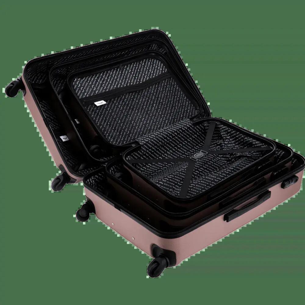 Set van 3 Wings HARRIER-koffers  ROSE GOLD 5/10