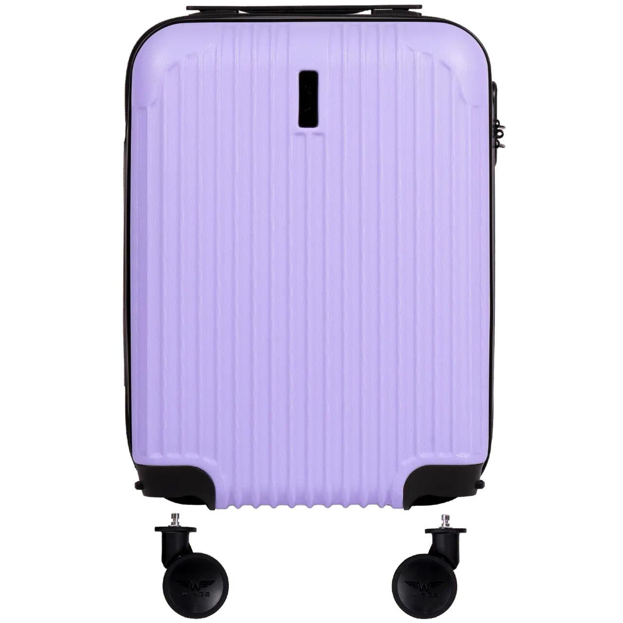 PETITE VALISE CABINE WINGS EGRET 18" ROSE ROUGE 9/10