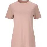 endurance T-shirt Alvaly W Melange S/S – Violet Ice, 90% polyester 4/4