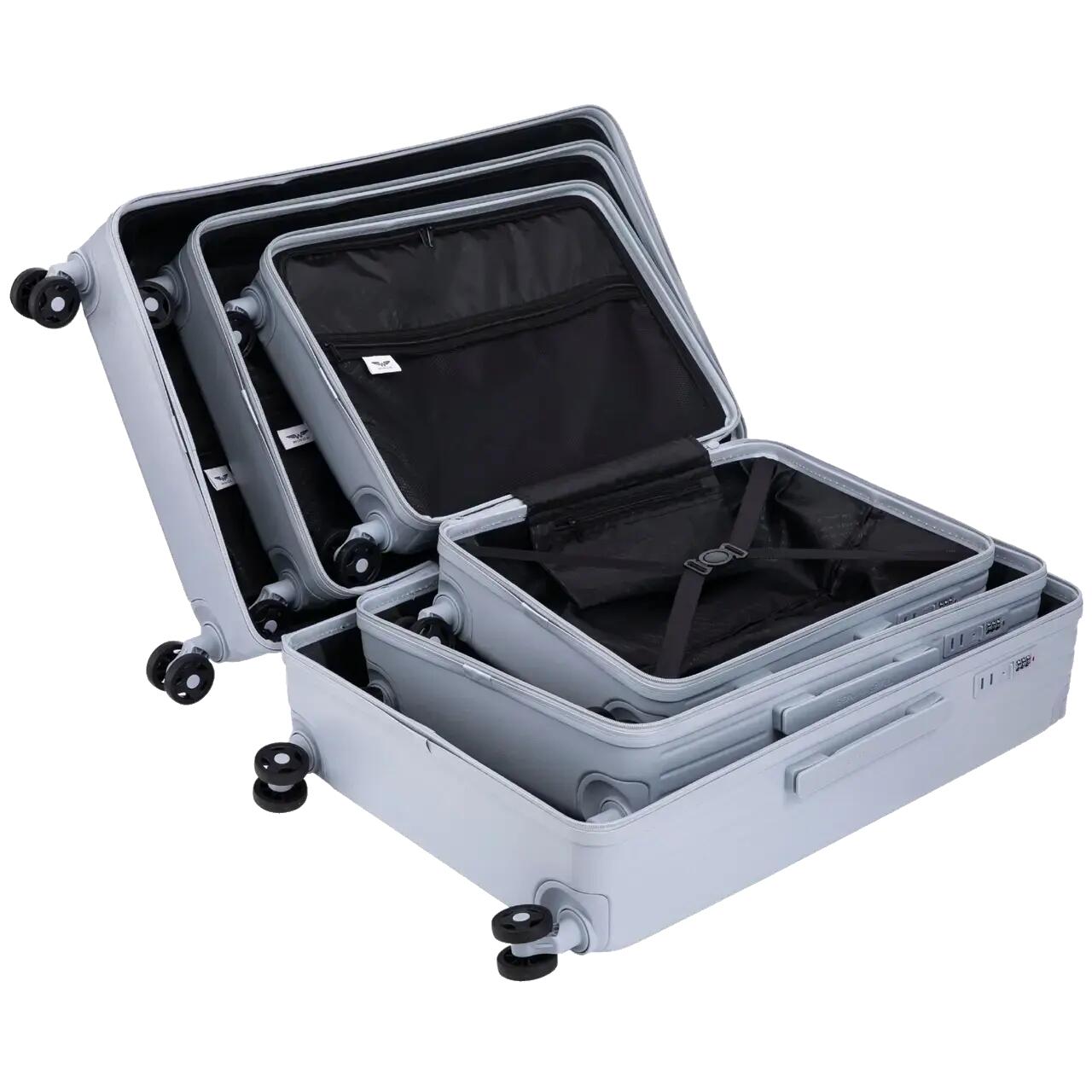 Valise cabine Wings BUNTING ABS+ 20" BLEU PASTEL 9/10