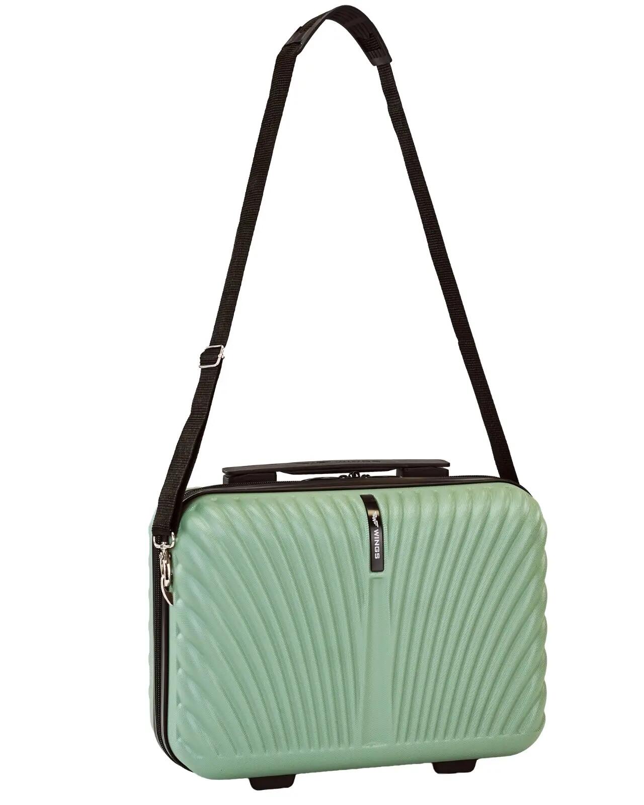 Ensemble de 4 VALISES Wings SWAN 2.0 VERT ARMÉE 10/10