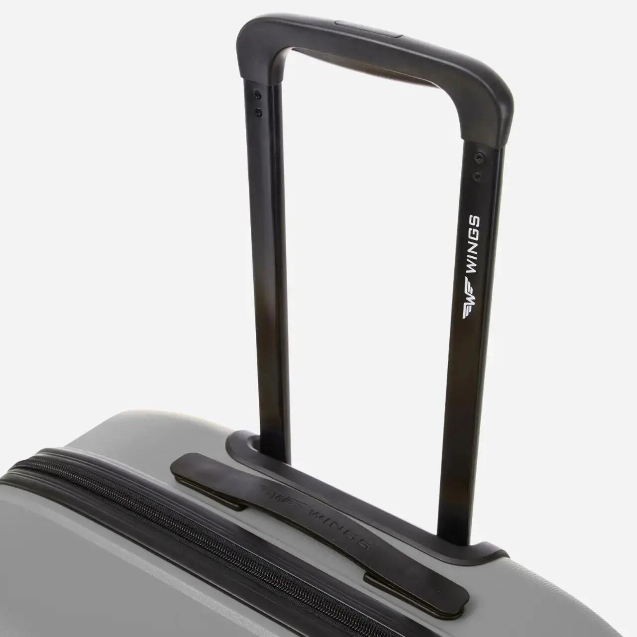 Valise moyenne Wings HAWFINCH 3.0 polypropylène 24" gris foncé 9/10