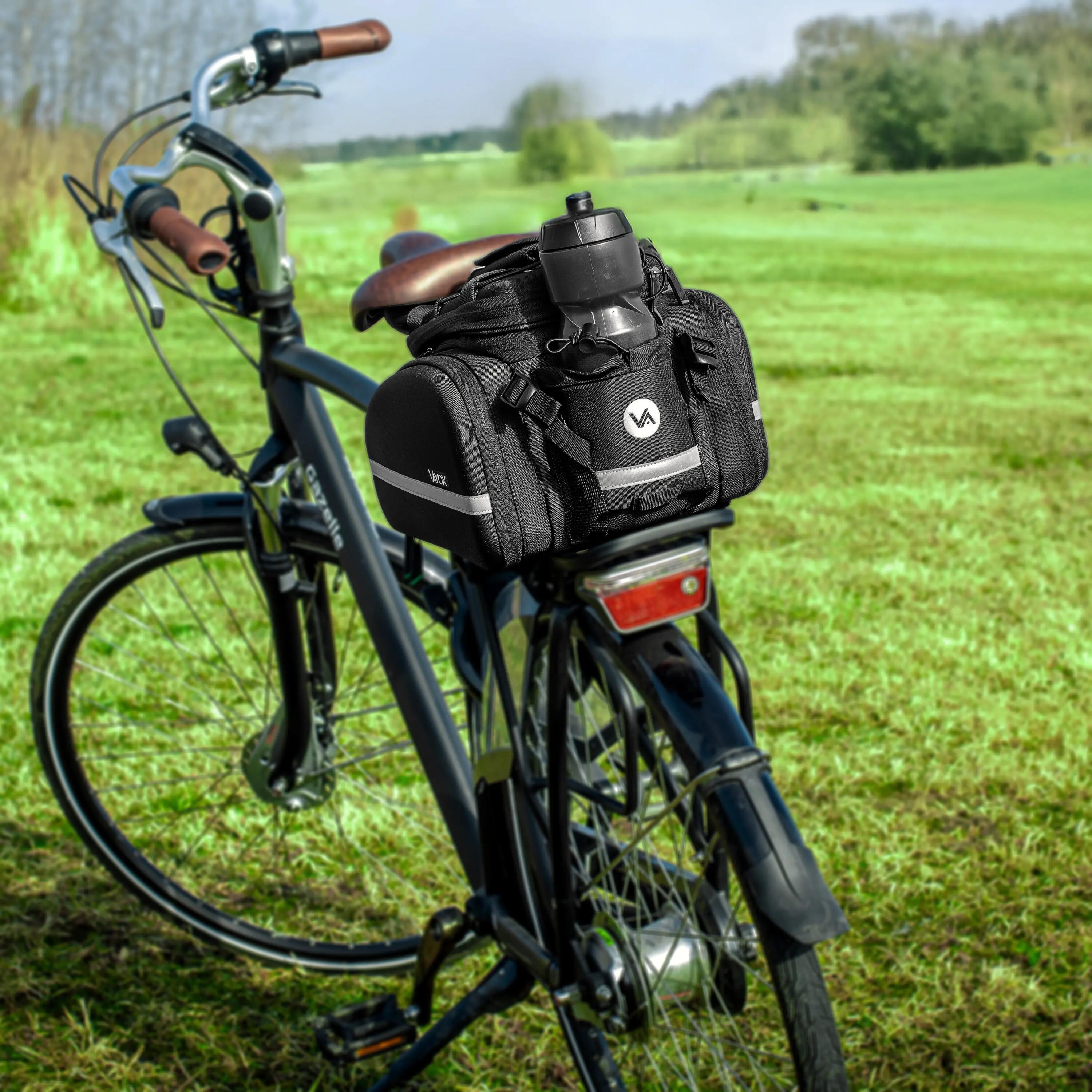 Torba rowerowa na bagażnik VAYOX VA0346 wodoodporna rozkładana 35L 11/16