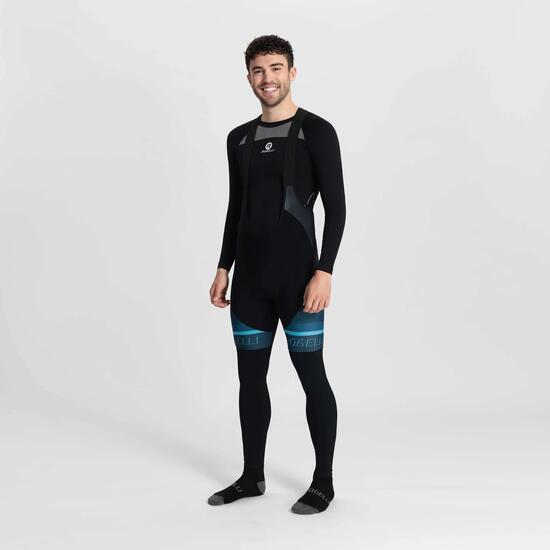 Pantaloni lunghi da ciclismo - Con bretelle Uomini - Hero ll