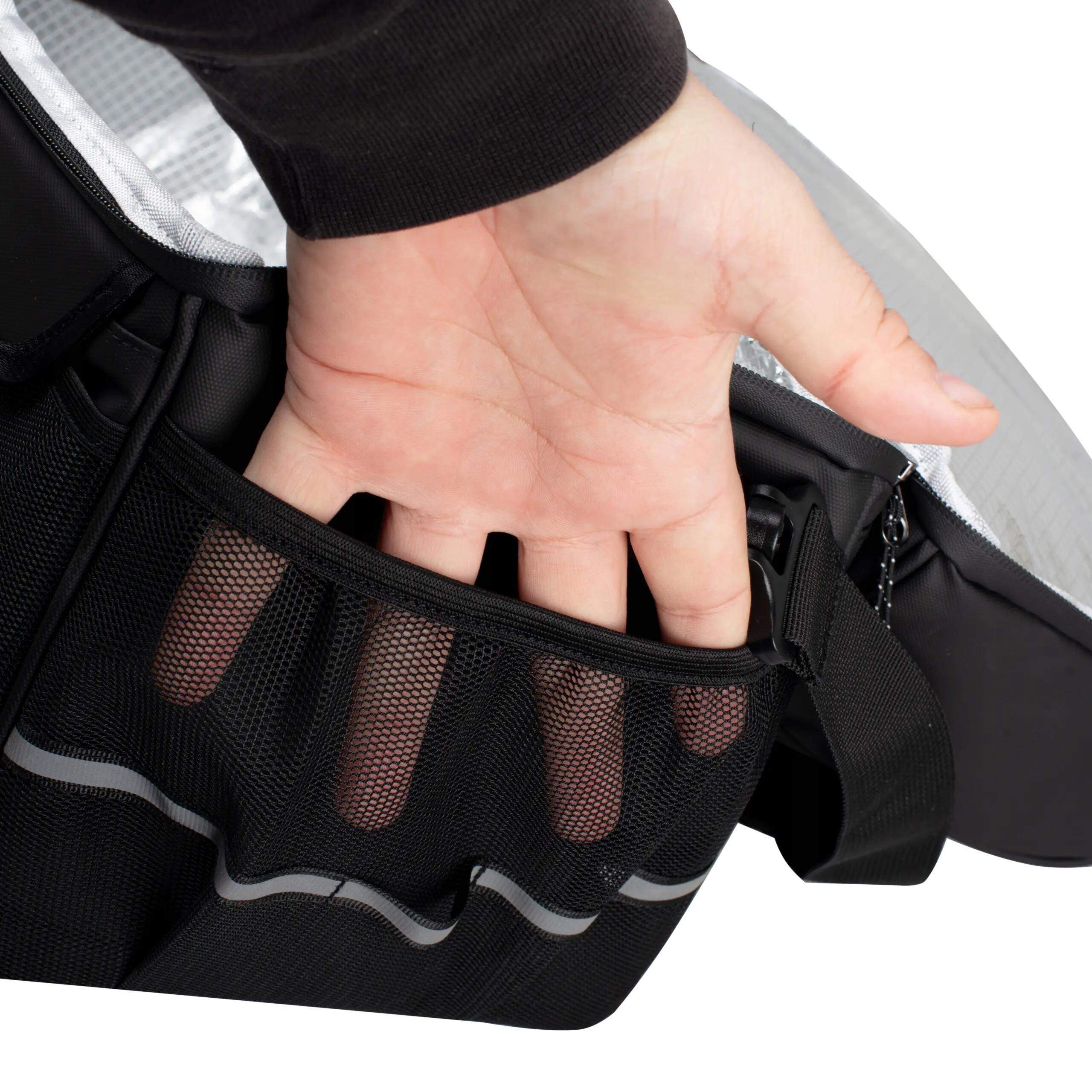 Fahrradtasche für den Gepäckträger VAYOX VA0350 wasserdicht thermisch 11L 13/16
