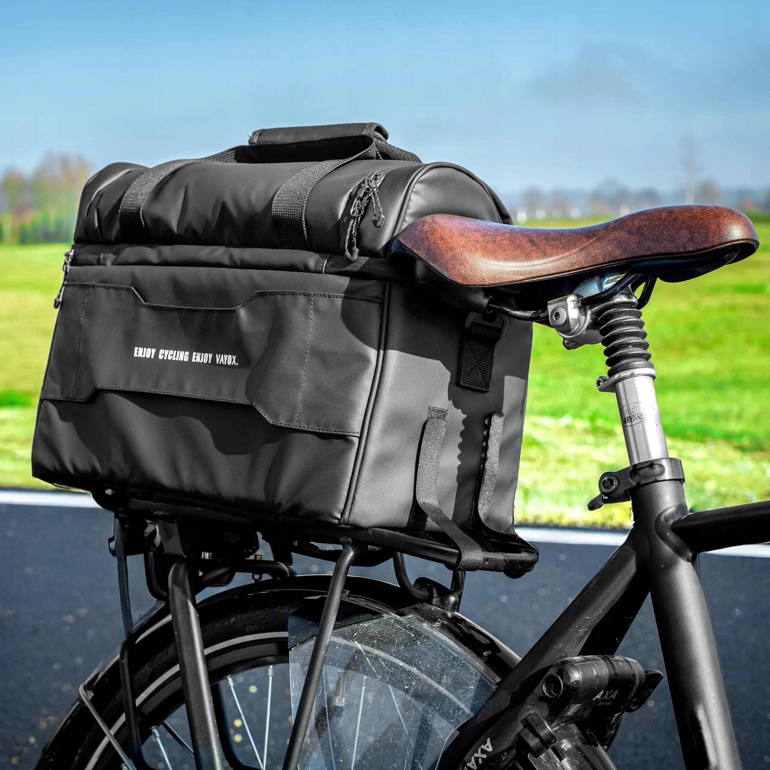 Fahrradtasche für den Gepäckträger VAYOX VA0350 wasserdicht thermisch 11L 12/16