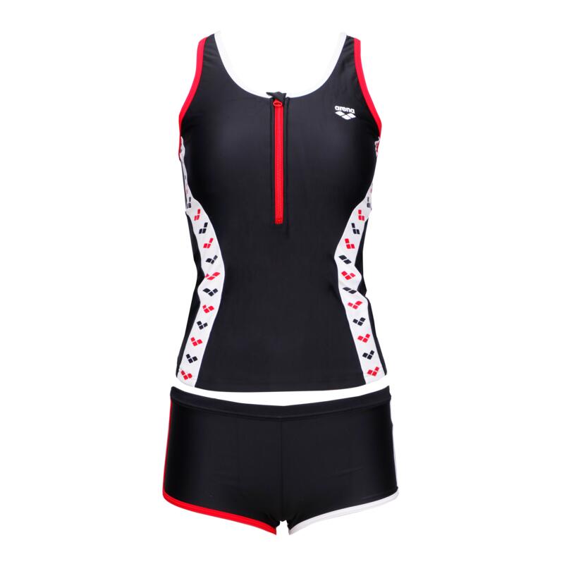 arena LADIES SWIMWEAR MINIMALISM ZIP TANKINI 2 PIECES