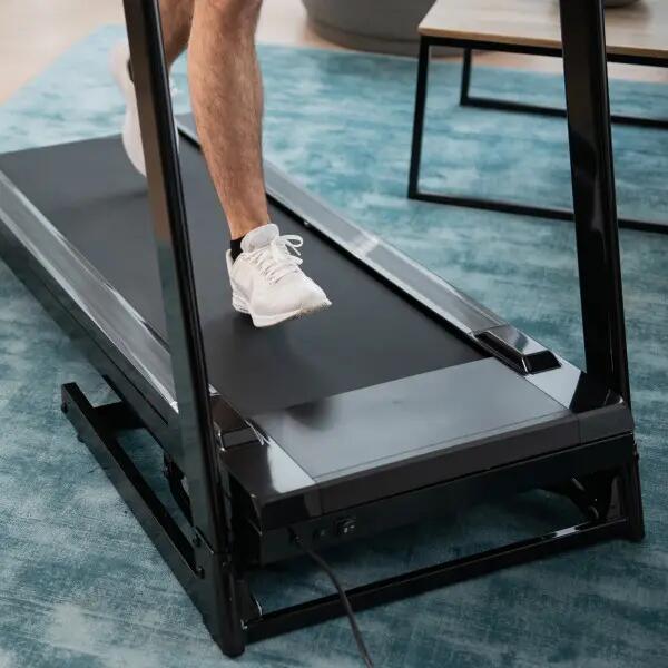 Fitness - Hardlopen - Unisex - Track 100 loopband - Opvouwbaar - Zwart 9/10