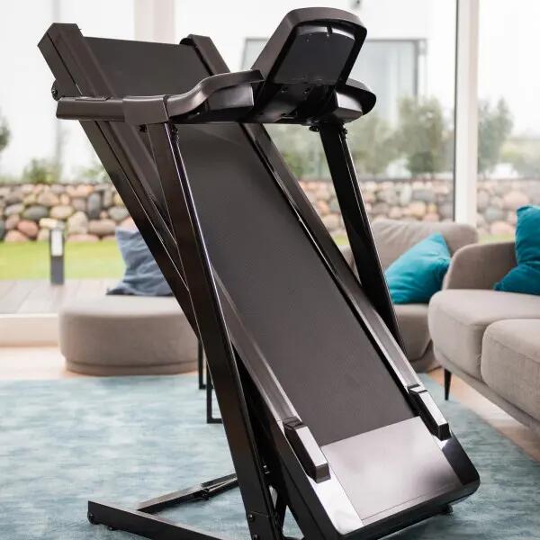 Fitness - Hardlopen - Unisex - Track 100 loopband - Opvouwbaar - Zwart 7/10