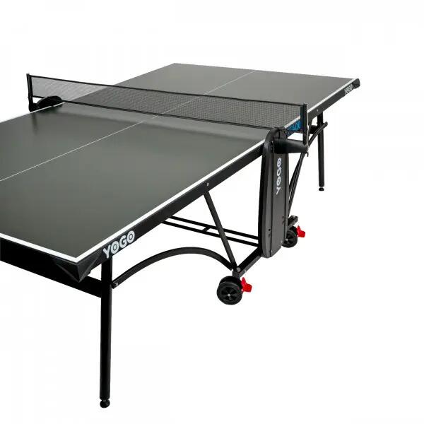 Tischtennisplatte Outdoor TT400 schwarz 5/8