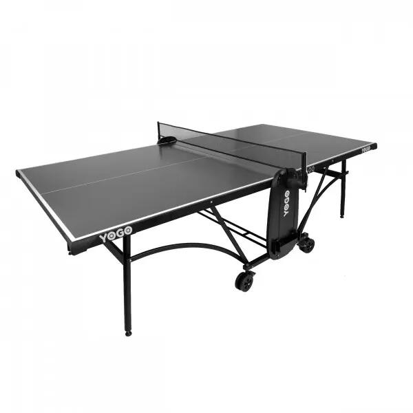 Tischtennisplatte Outdoor TT400 schwarz 2/8
