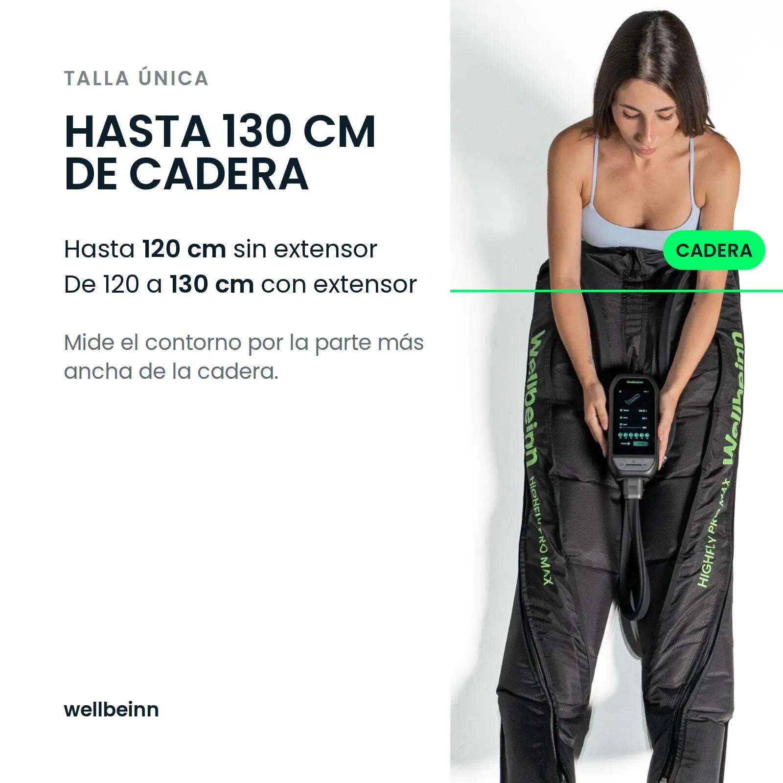 Pantalones Presoterapia 6 Cámaras 200 mmHg Cadera y Lumbar Highfly Pro Max 8/10