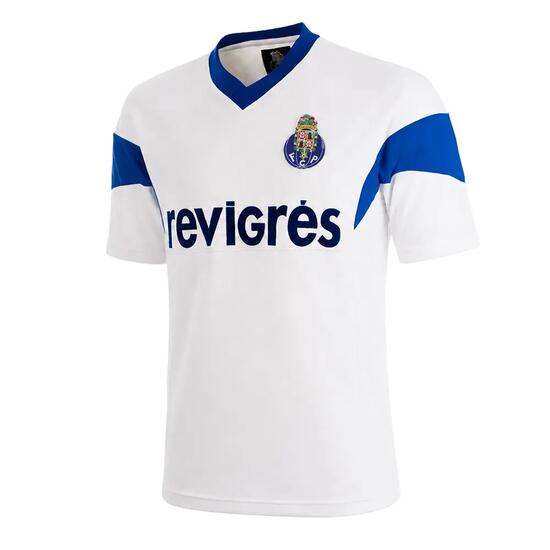 Camiseta de Fútbol Retro Visitante FC Porto 1991 - 92 - Blanca – COPA Football