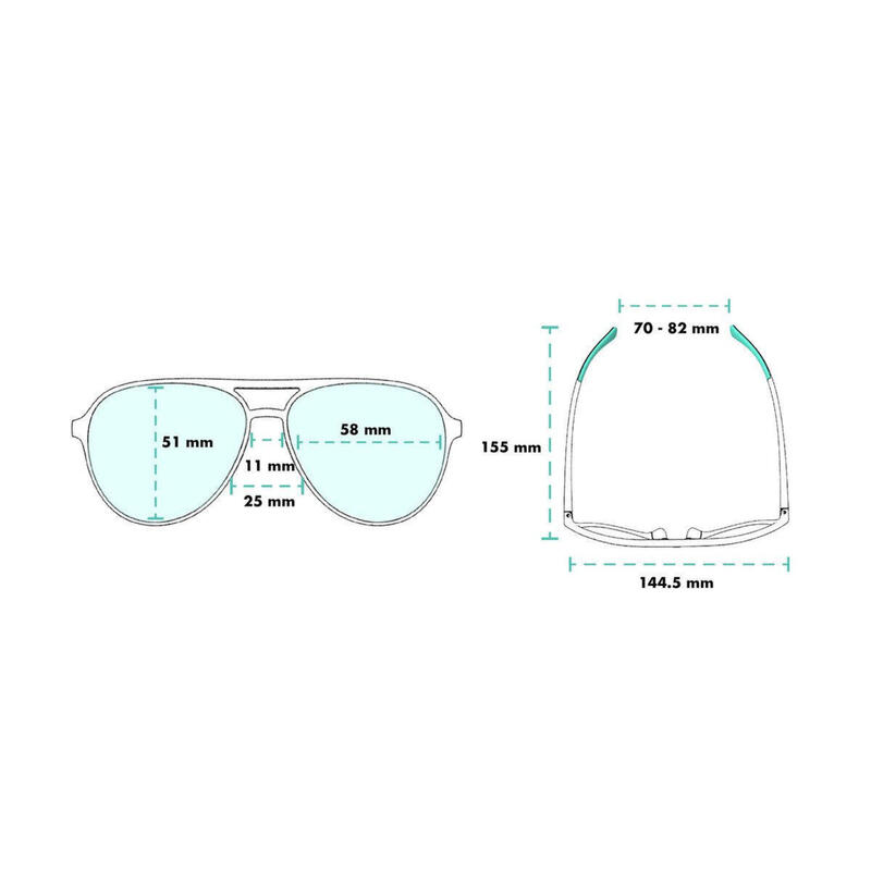 MG Running Sunglasses - Operation: Blackout