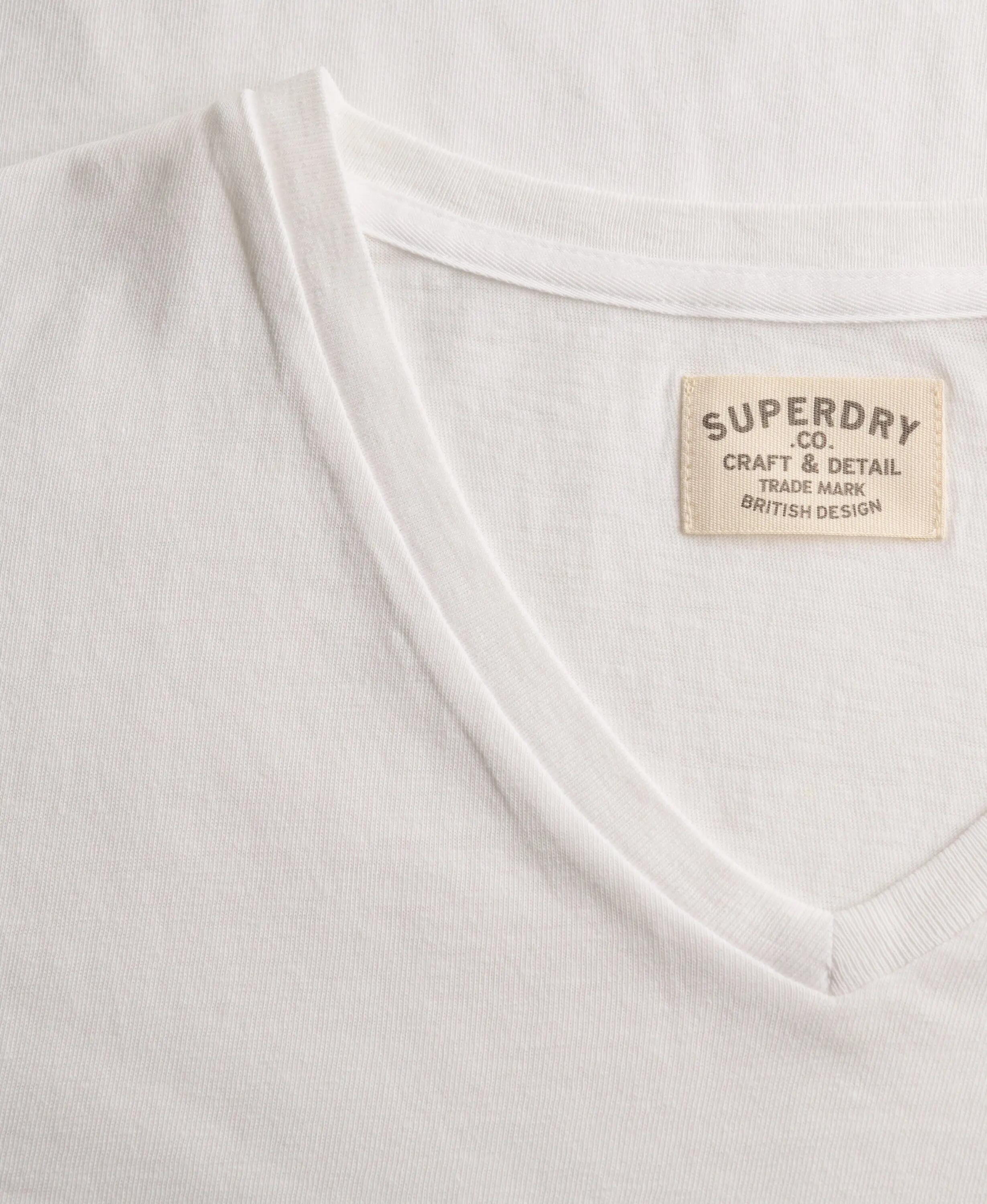 T-shirt col en v Superdry Classic 6/7