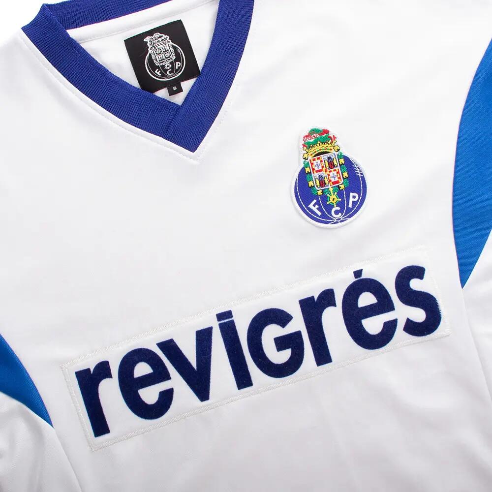 Camisola de Futebol Retro Visitante FC Porto 1991 - 92 - Branca – COPA Football 4/7