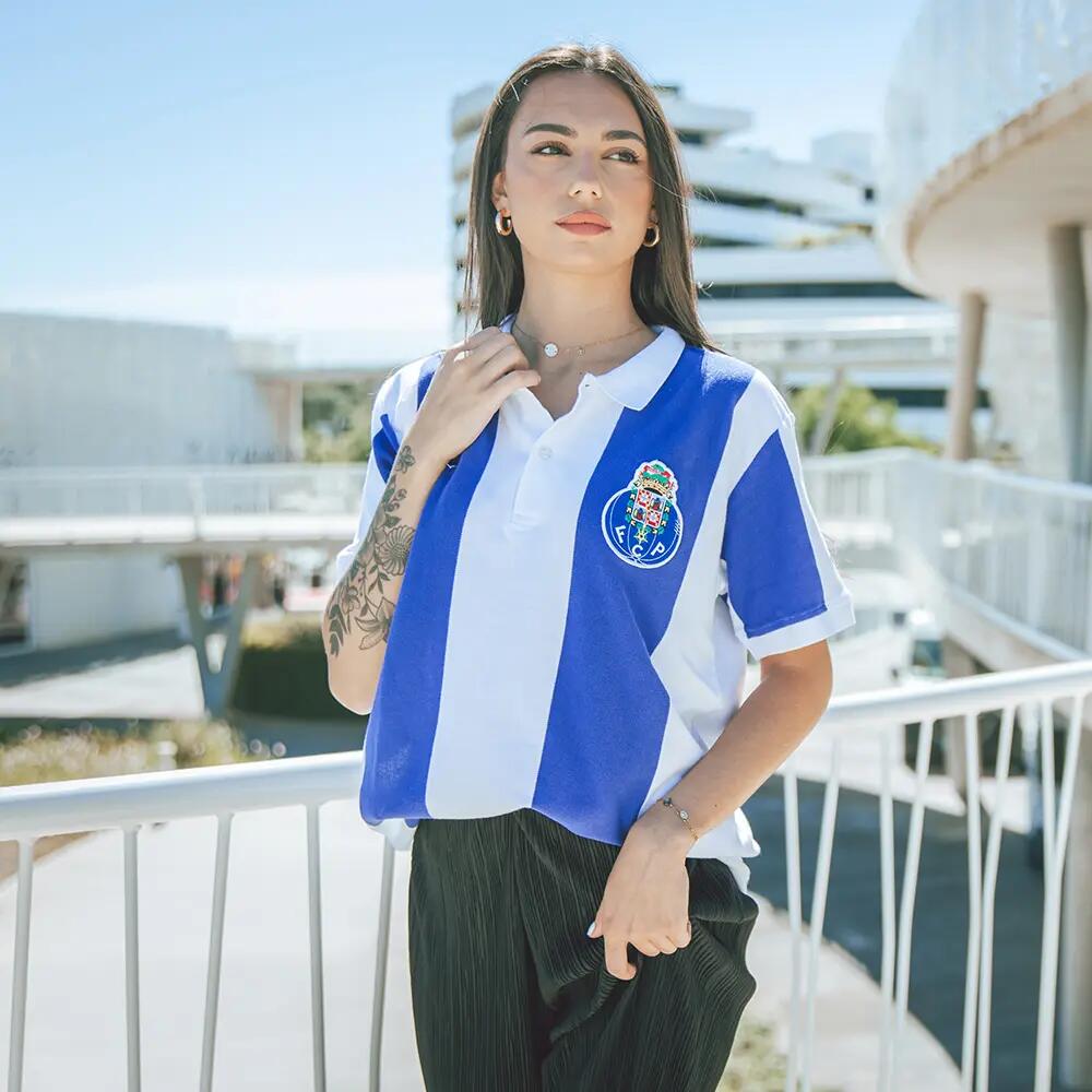 Camisola de Futebol Retro - Adulto - FC Porto 1951/52 - Azul/Branco 2/7