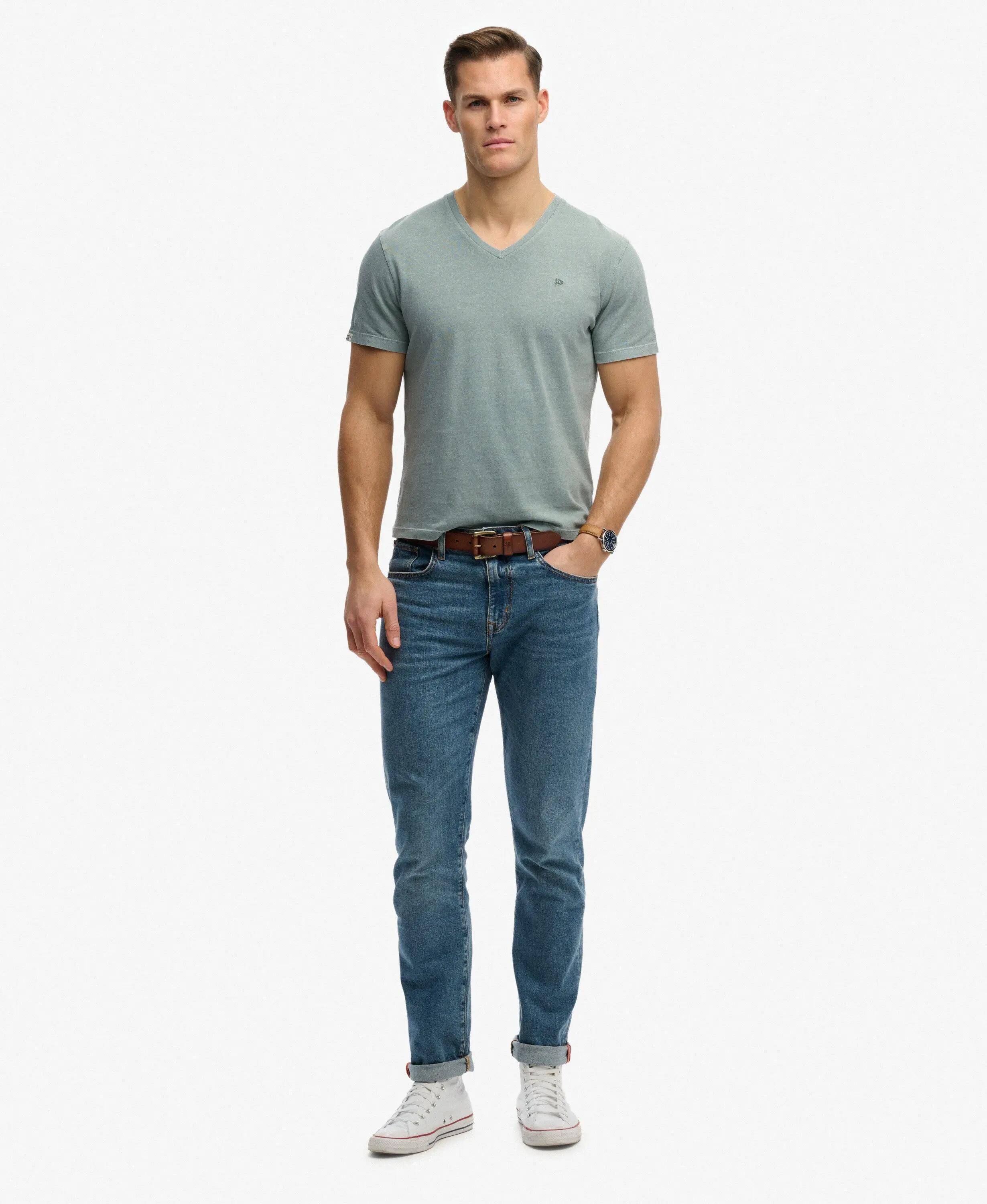 Maglietta con scollo a V Superdry Classic 3/7