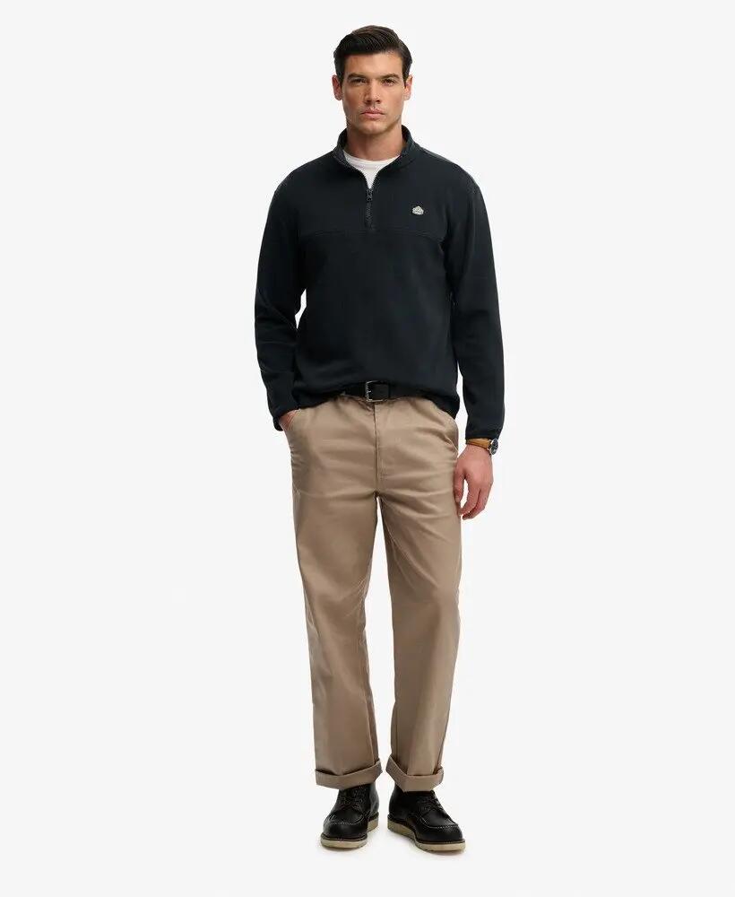 Felpa in pile con collo a zip Superdry Expedition 3/7