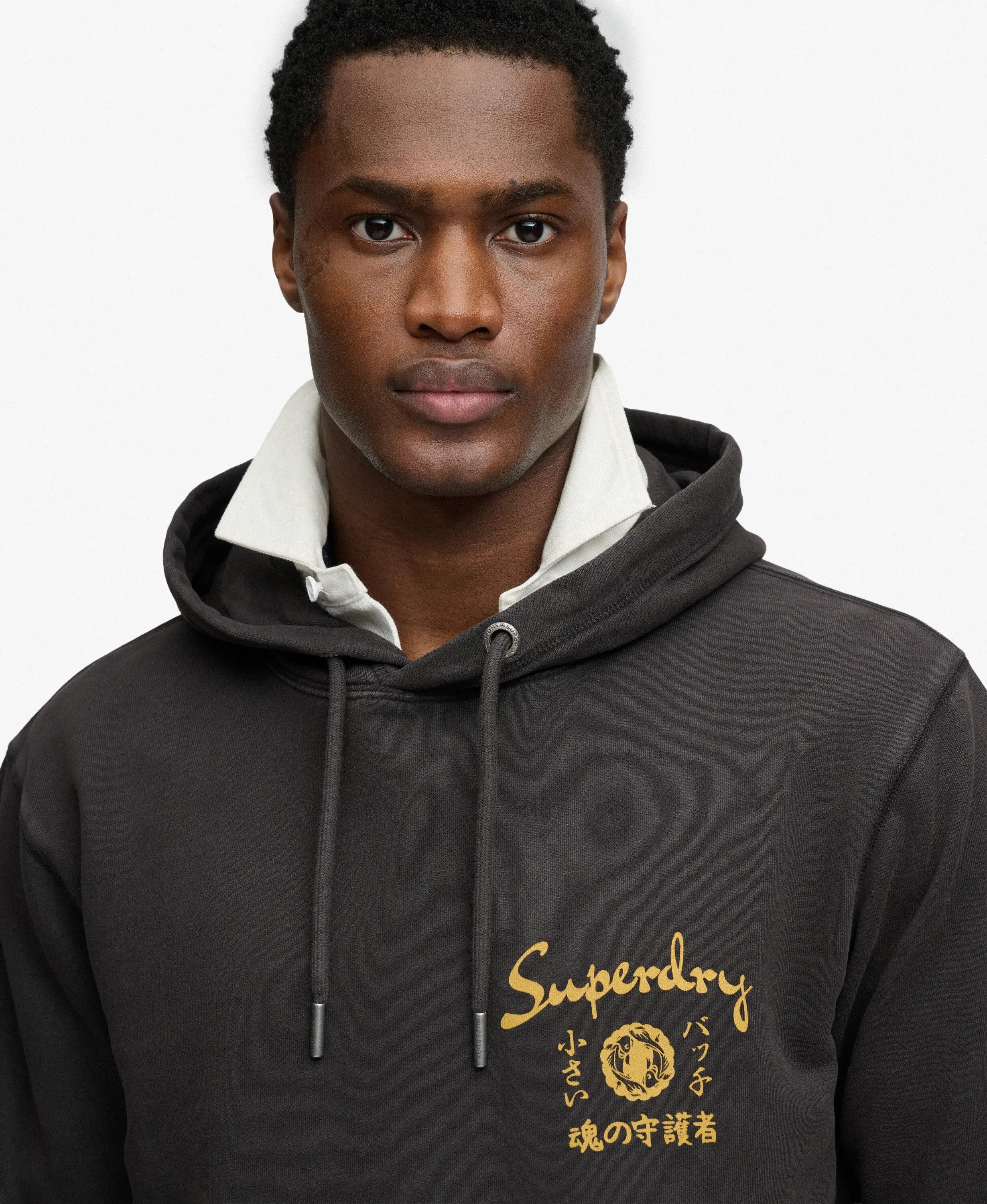 Bluza z kapturem Superdry Tokyo Narrative 4/7