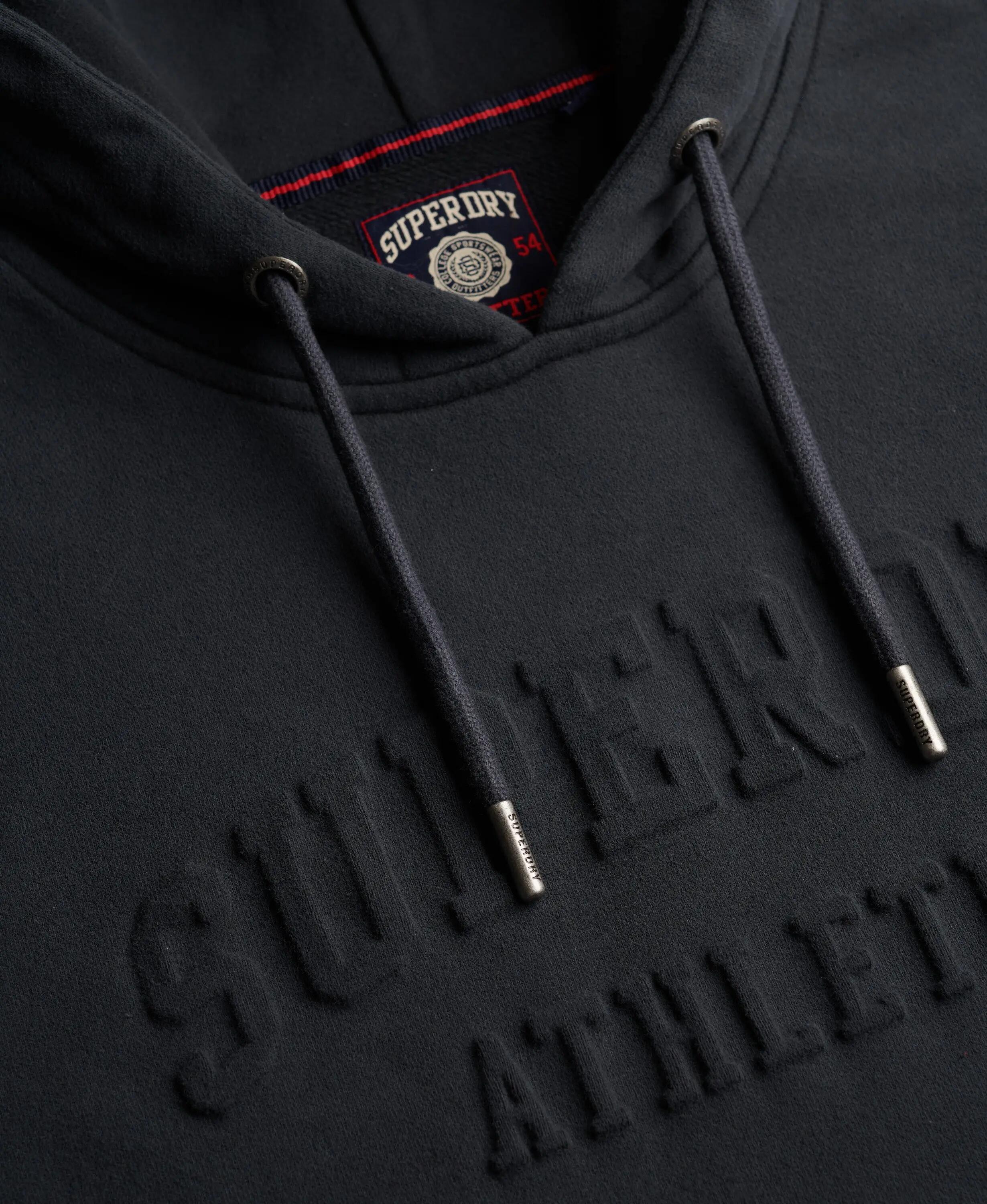 Camisola com capuz Superdry Athletic Emboss Relaxed 6/7