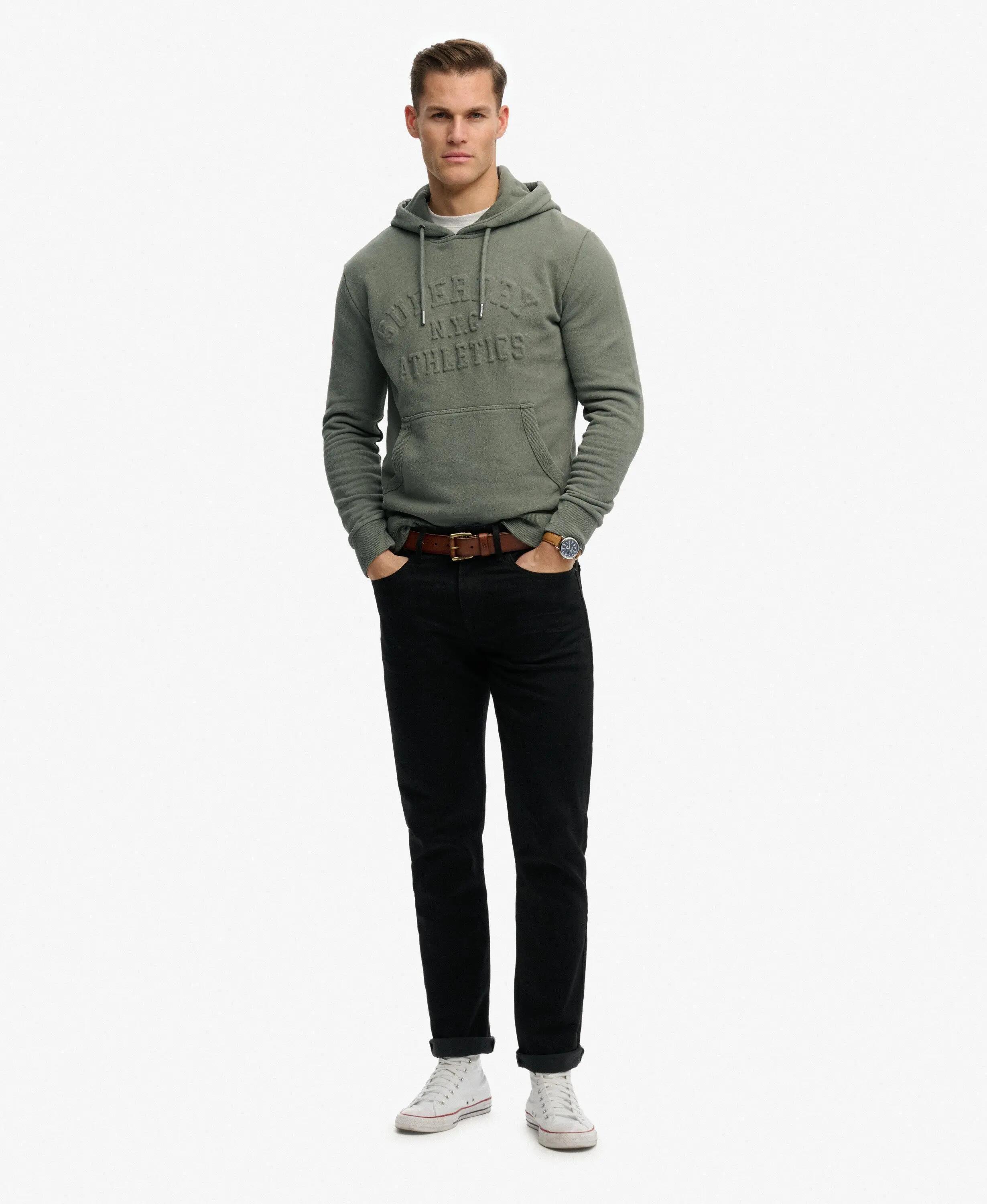 Felpa con cappuccio Superdry Athletic Emboss Relaxed 3/7
