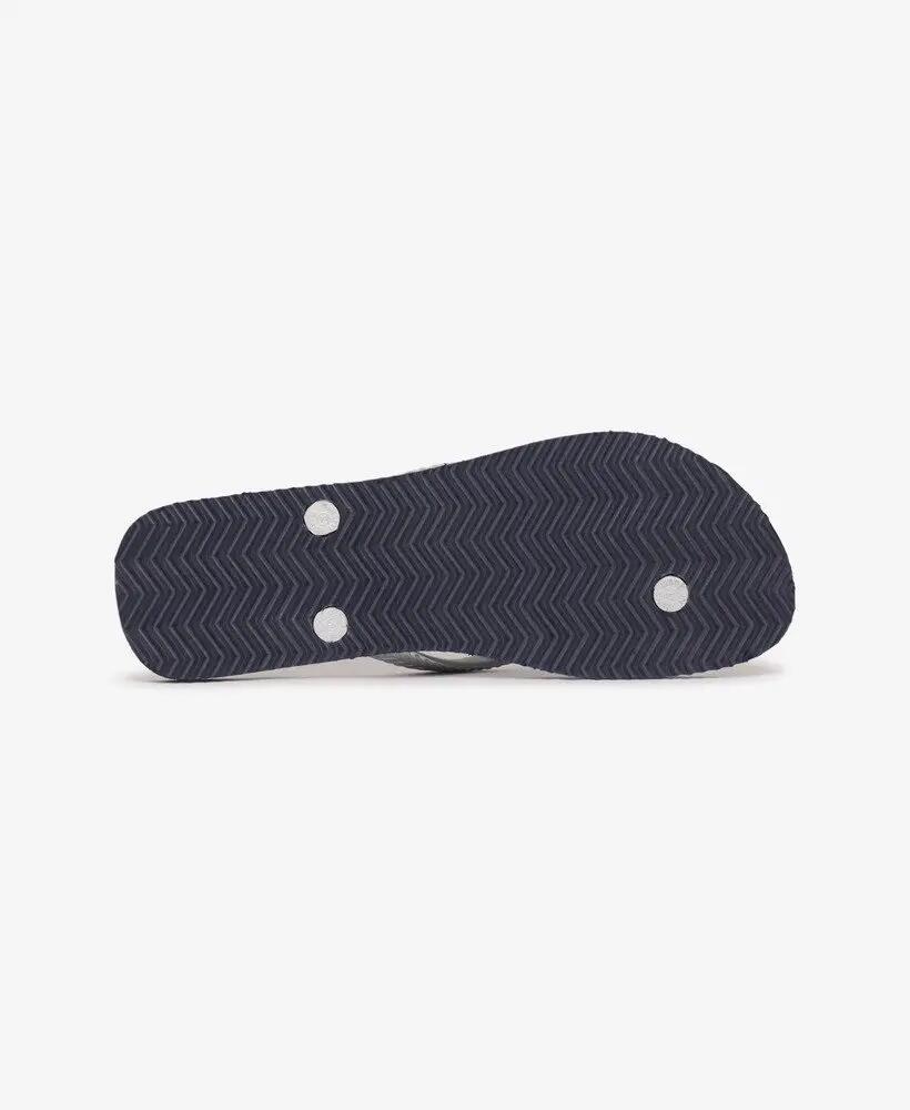 superdry Chinelos Code Essential em borracha - Deep Navy/Metallic Silver 7/7