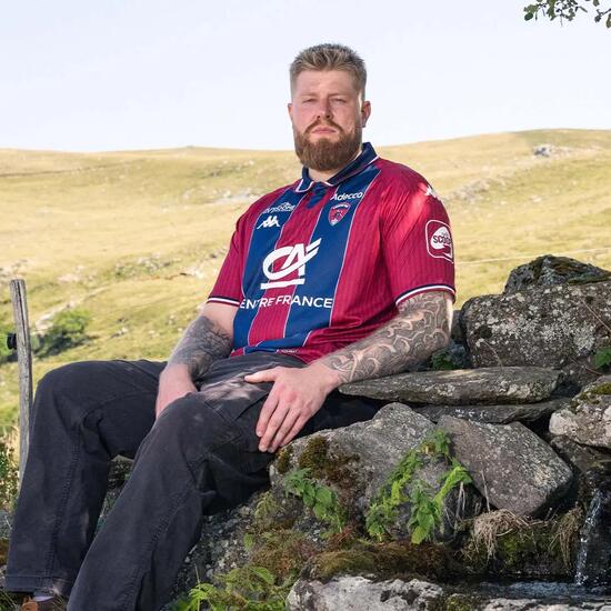 Maillot Kombat Home homme CLERMONT FOOT 63 26/27
