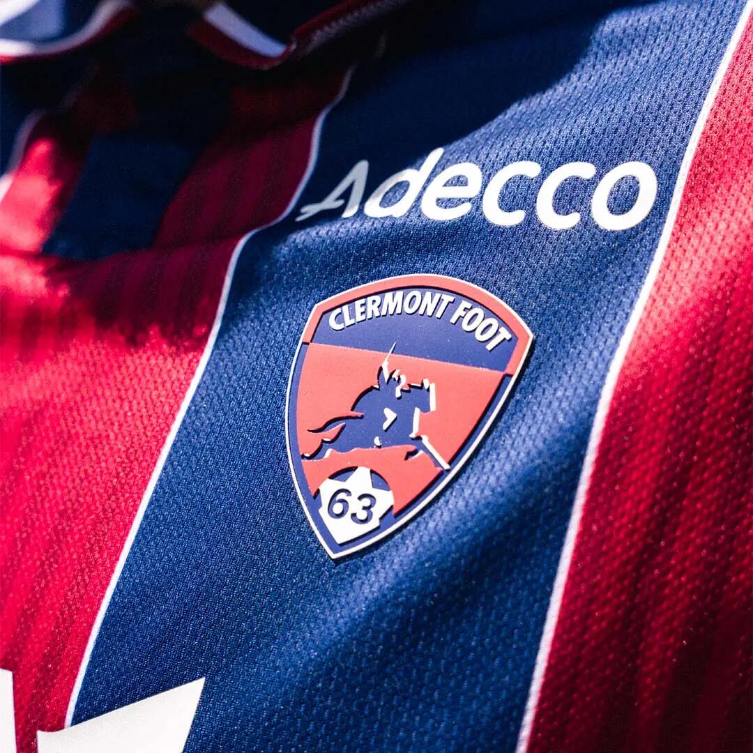 Maillot Kombat Home garçon CLERMONT FOOT 63 26/27 5/7
