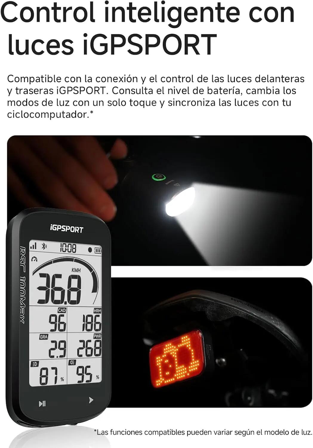 GPS-Fahrradcomputer IGPSPORT BSC100 Max 9/9