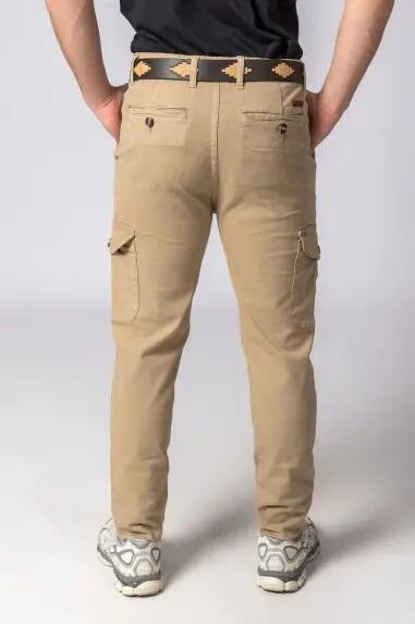 PANTALON CARGO CAMEL 5/5