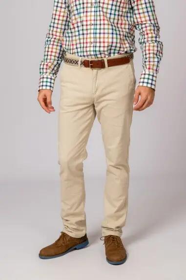 PANTALON CHINO CLASSIC BEIGE 4/4