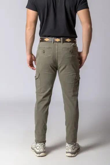 PANTALON CARGO VERDE 5/5