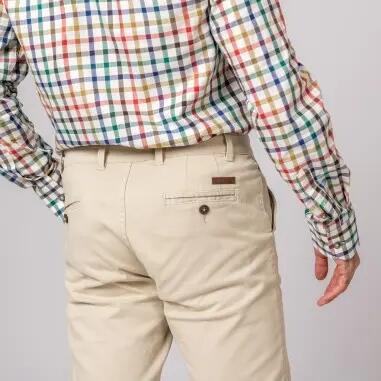 PANTALON CHINO CLASSIC BEIGE 3/4