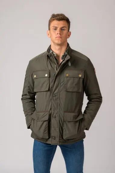 PARKA 4 BOLSILLOS WEST VERDE 2/4