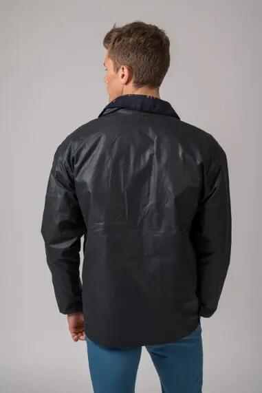 CHAQUETA ENCERADA BURLEY AZUL MARINO 5/5