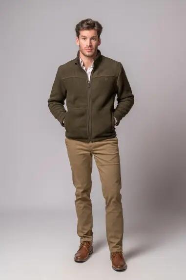 CHAQUETA POLAR ORLEANS VERDE 4/5
