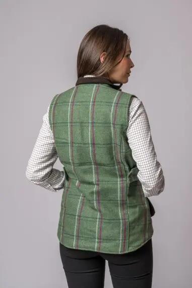 CHALECO TWEED PINK STRIPED 4/5