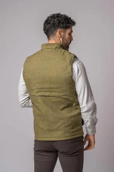 CHALECO TWEED FOREST GREEN 4/5