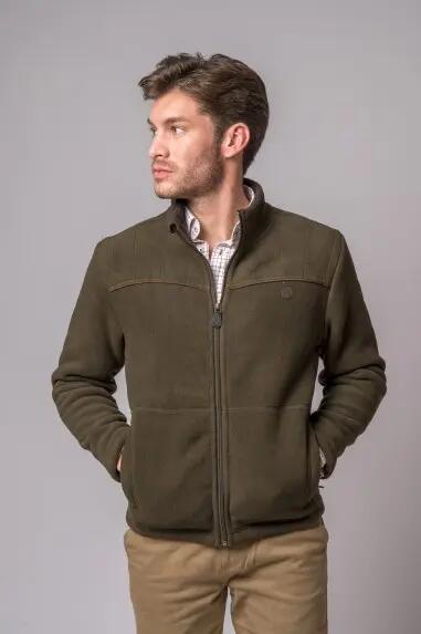 CHAQUETA POLAR ORLEANS VERDE 2/5