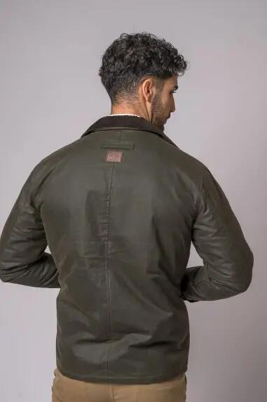 CHAQUETA ENCERADA PATRICK VERDE 4/5