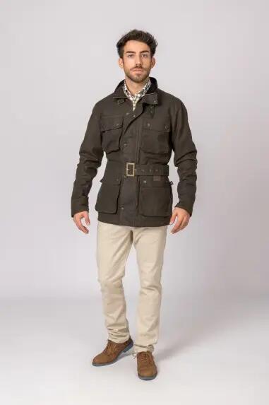CHAQUETA DENILSON BELT VERDE 4/5