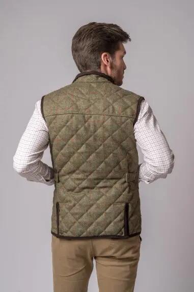 CHALECO TWEED VERDE 5/5