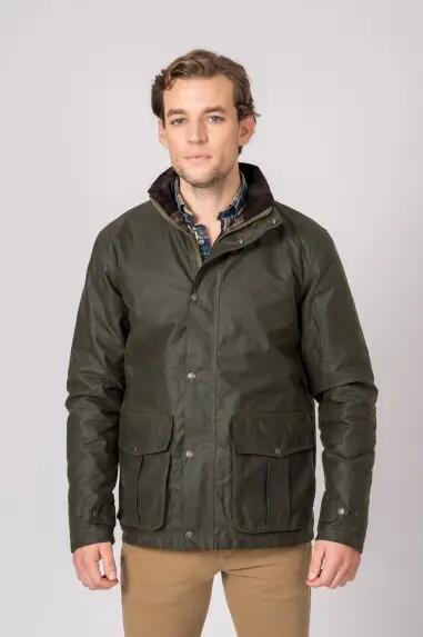 CHAQUETA ENCERADA PADDED BC 2/4