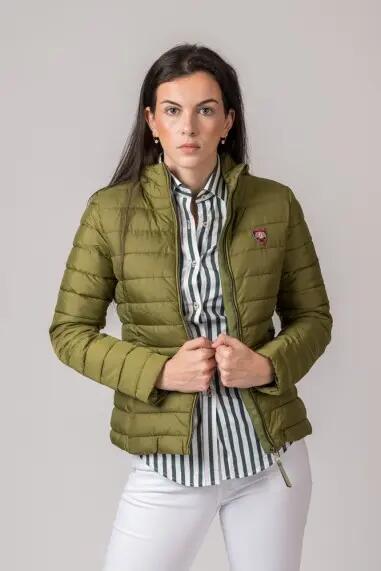 CAZADORA VICTORIA VERDE 2/5