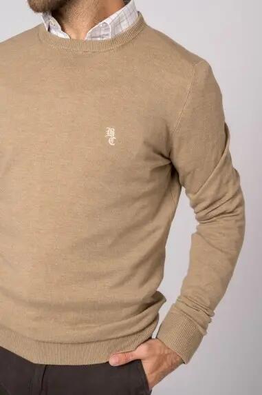 SUETER CUELLO REDONDO MARRÓN 3/5