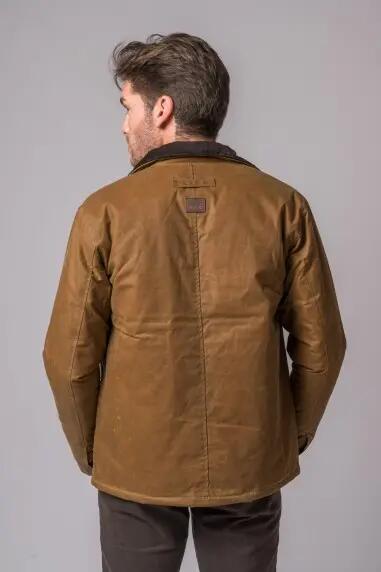 CHAQUETA ENCERADA PATRICK CAMEL 5/5