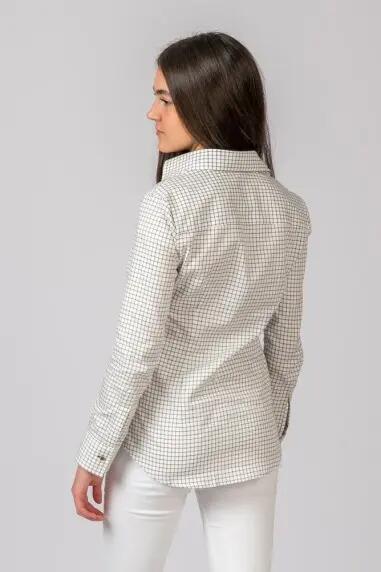 CAMISA CUADROS VERDE Y MARRÓN 5/5